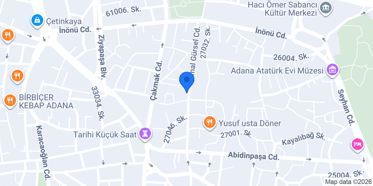 Platin Elektrik Aydınlatma konumu