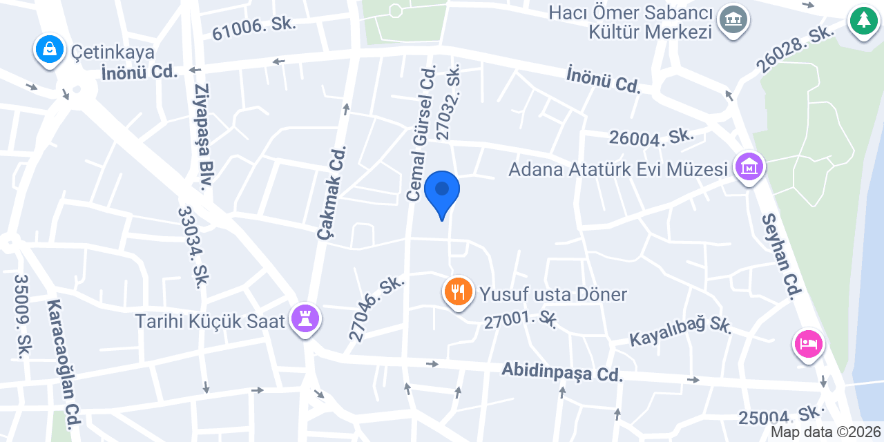 Kebapçı Ahmet Usta konumu