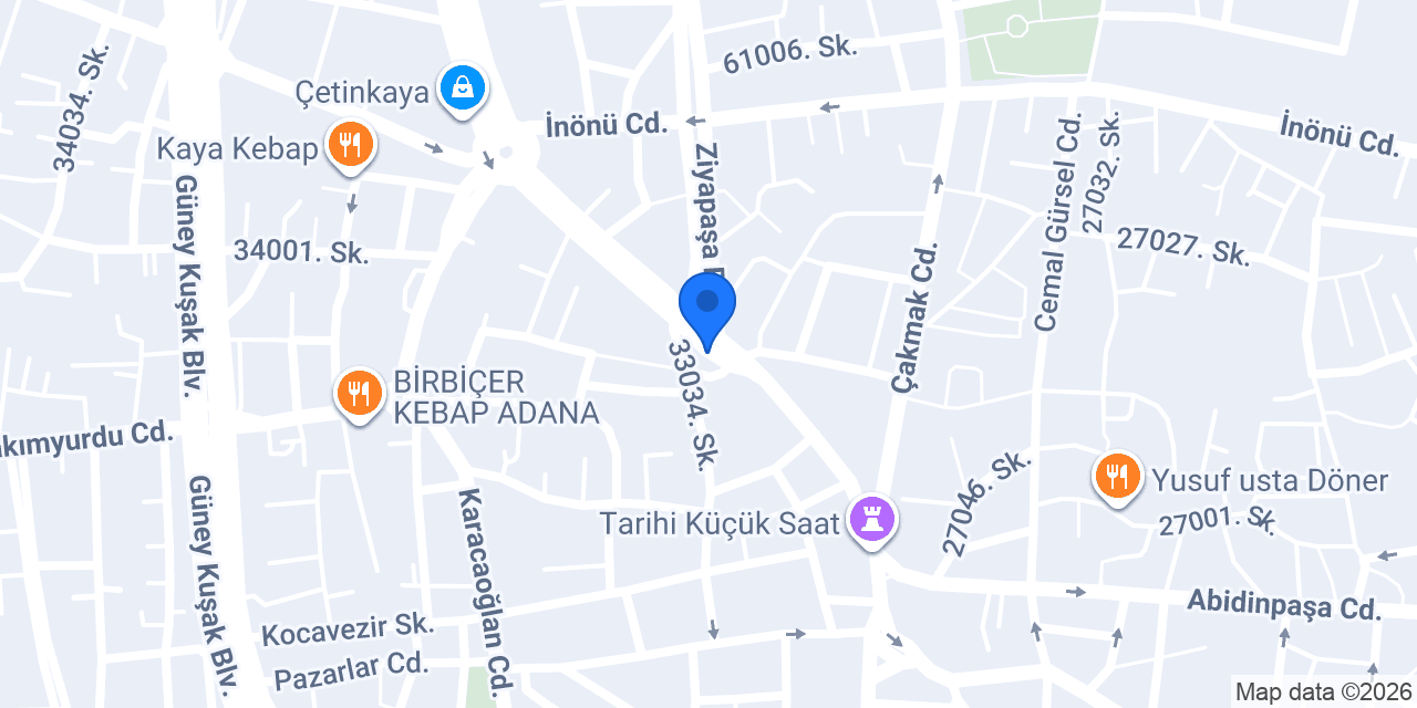 Tekbir Giyim konumu
