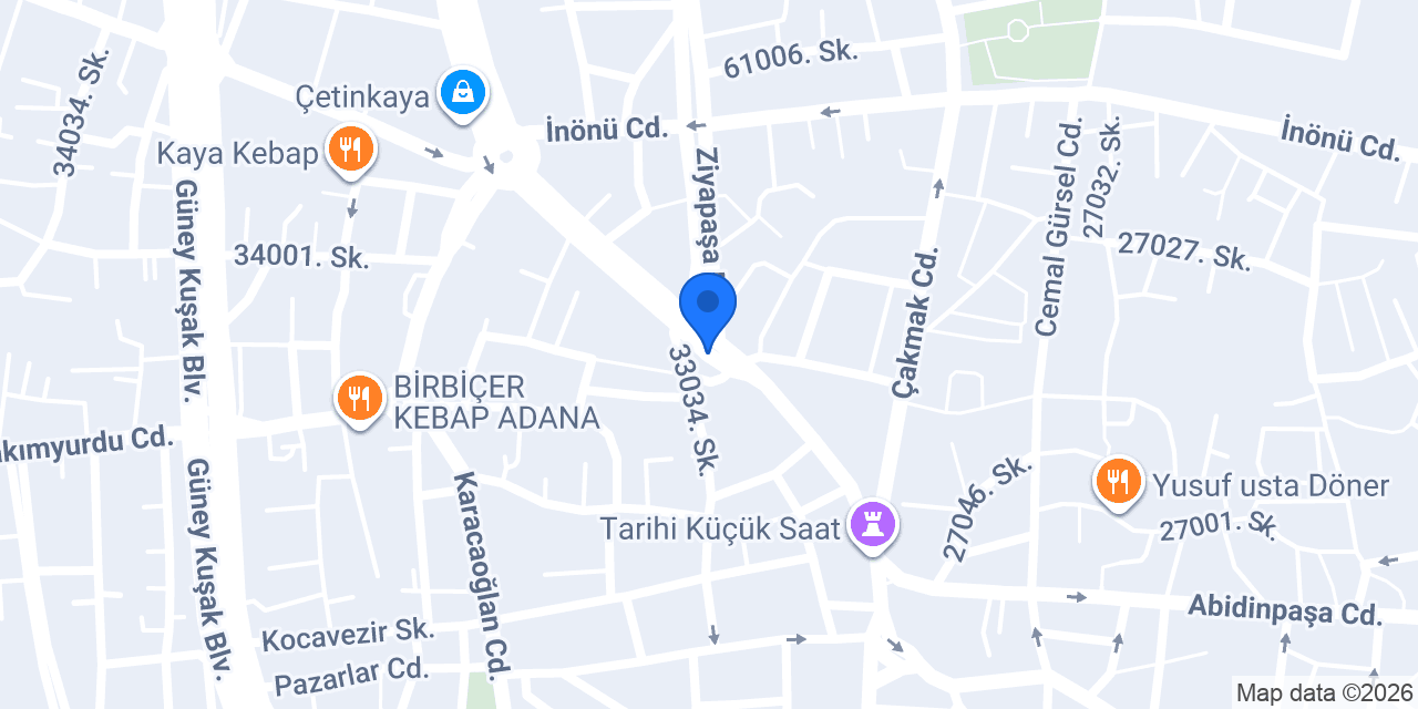 DUFİ TURİZM konumu