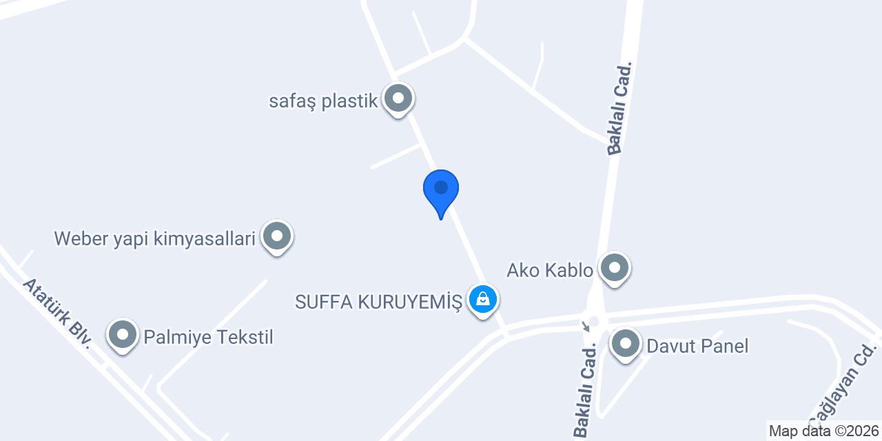 SOUDAL YAPI ADANA FABRİKASI konumu