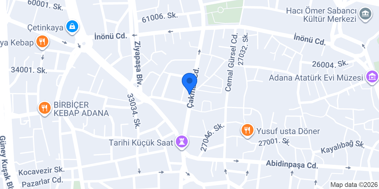 Közz Döner konumu