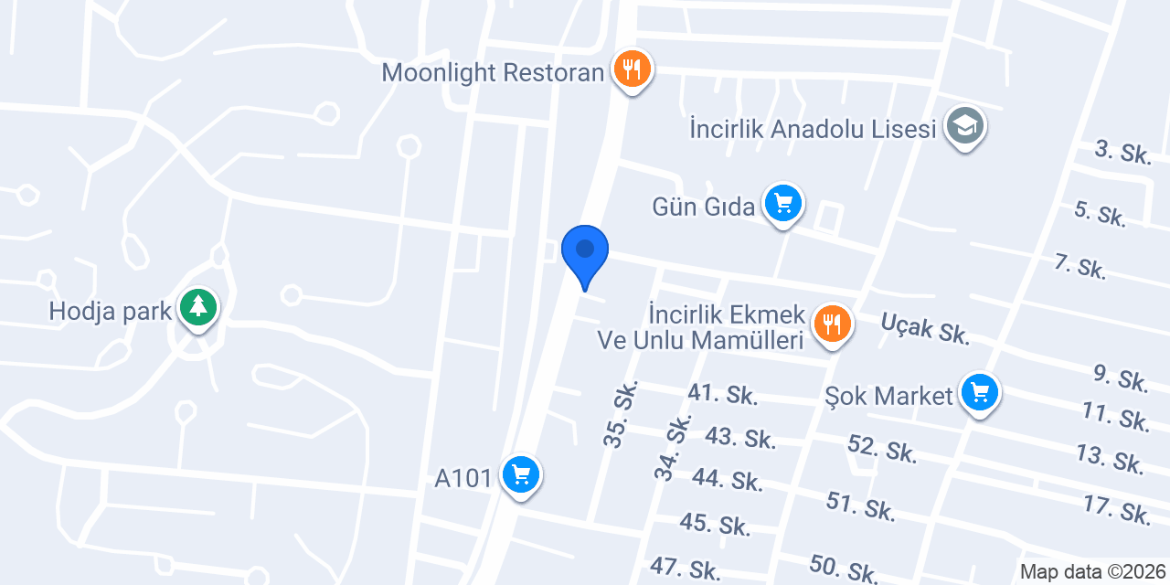 Aziz Erkek Kuaförü konumu