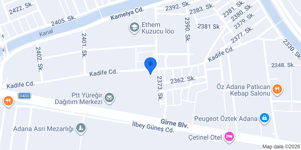ÇALIK YAPI LTD. ŞTİ. konumu