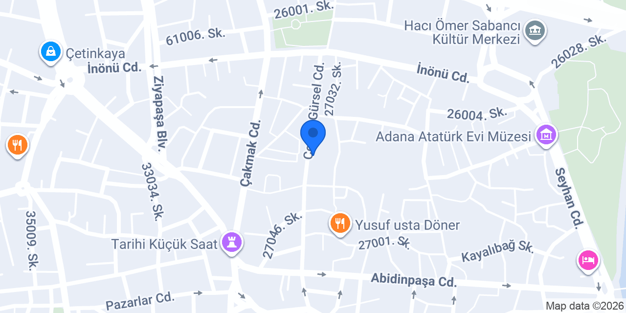 Adana masaj hizmeti konumu