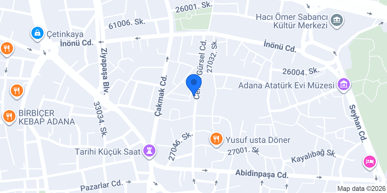 Teknikel Aydınlatma Adana konumu
