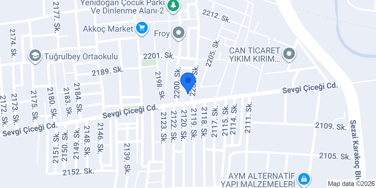 Tangüner Ekmek Fabrikası konumu