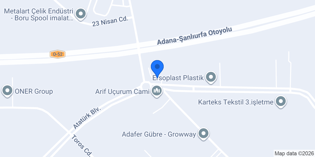 Zeki mnf tekstil konumu
