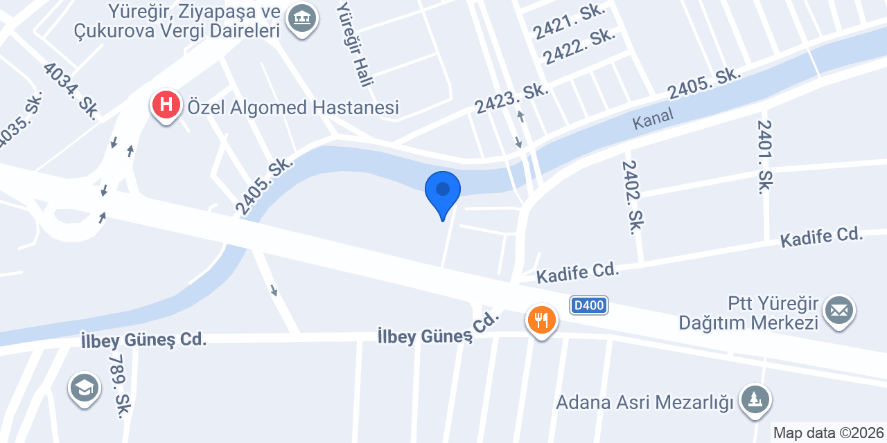 Adana Pompa konumu