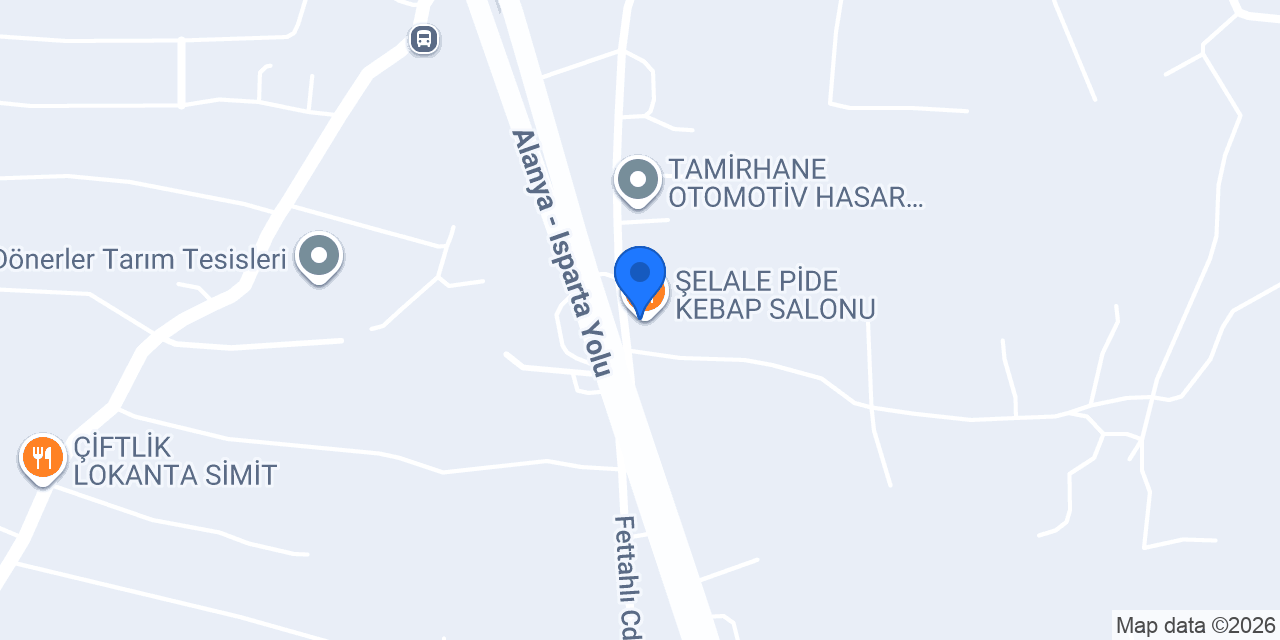 ŞELALE PİDE KEBAP SALONU konumu