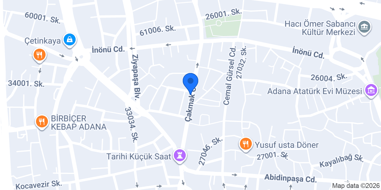 Mahir Store konumu