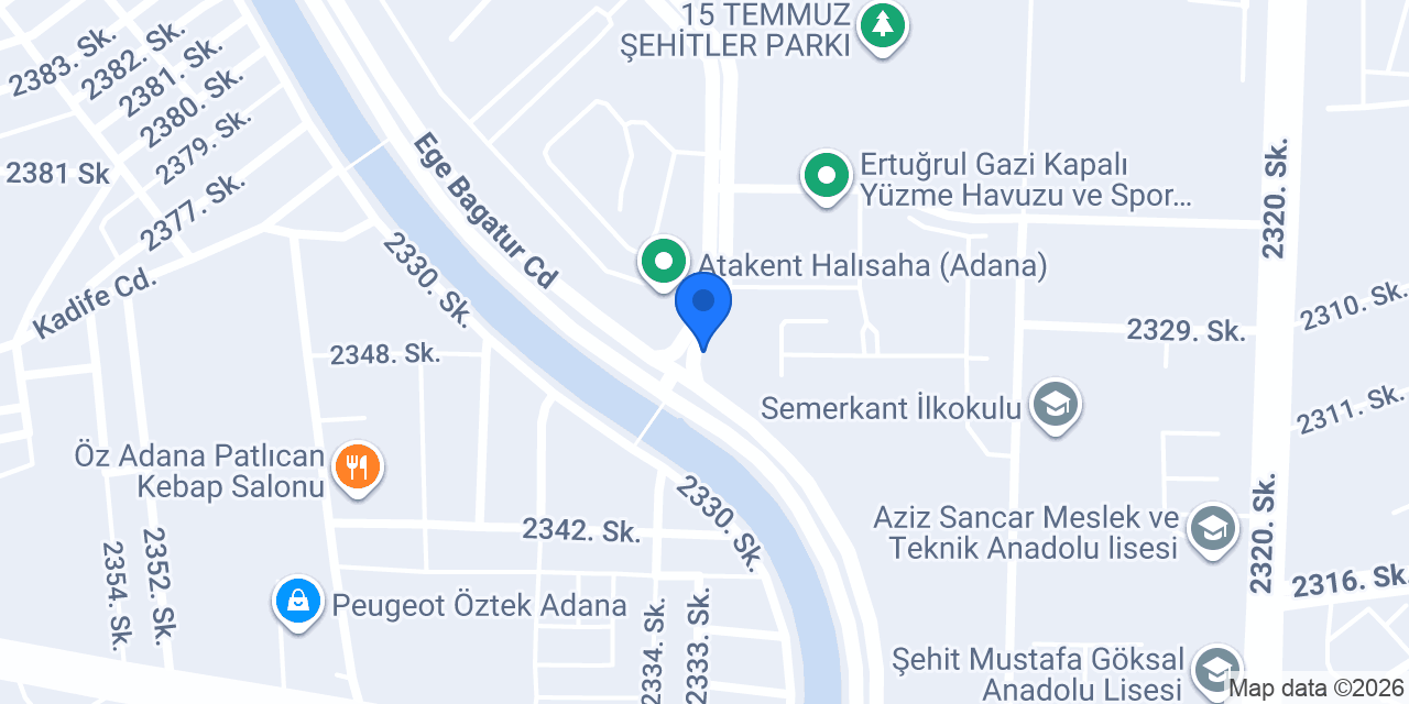 Atakent Siteler Taksi konumu