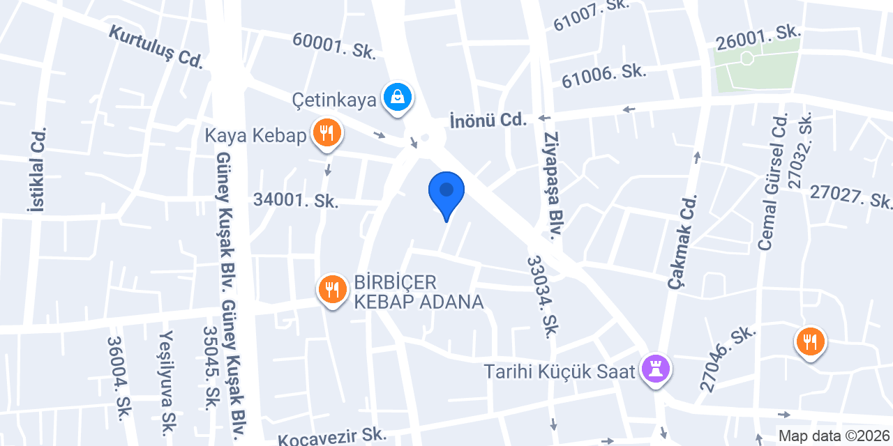Bayram Erkek Kuaförü konumu