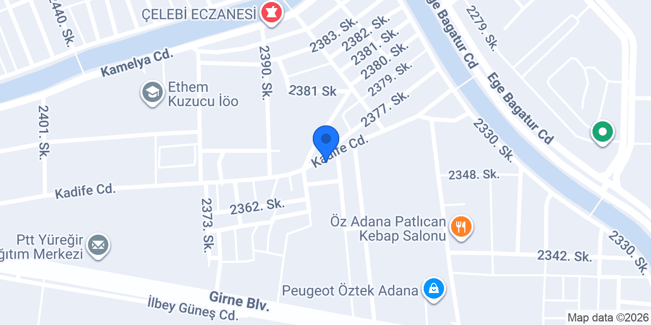 Özgür Mahalle Muhtarlığı konumu