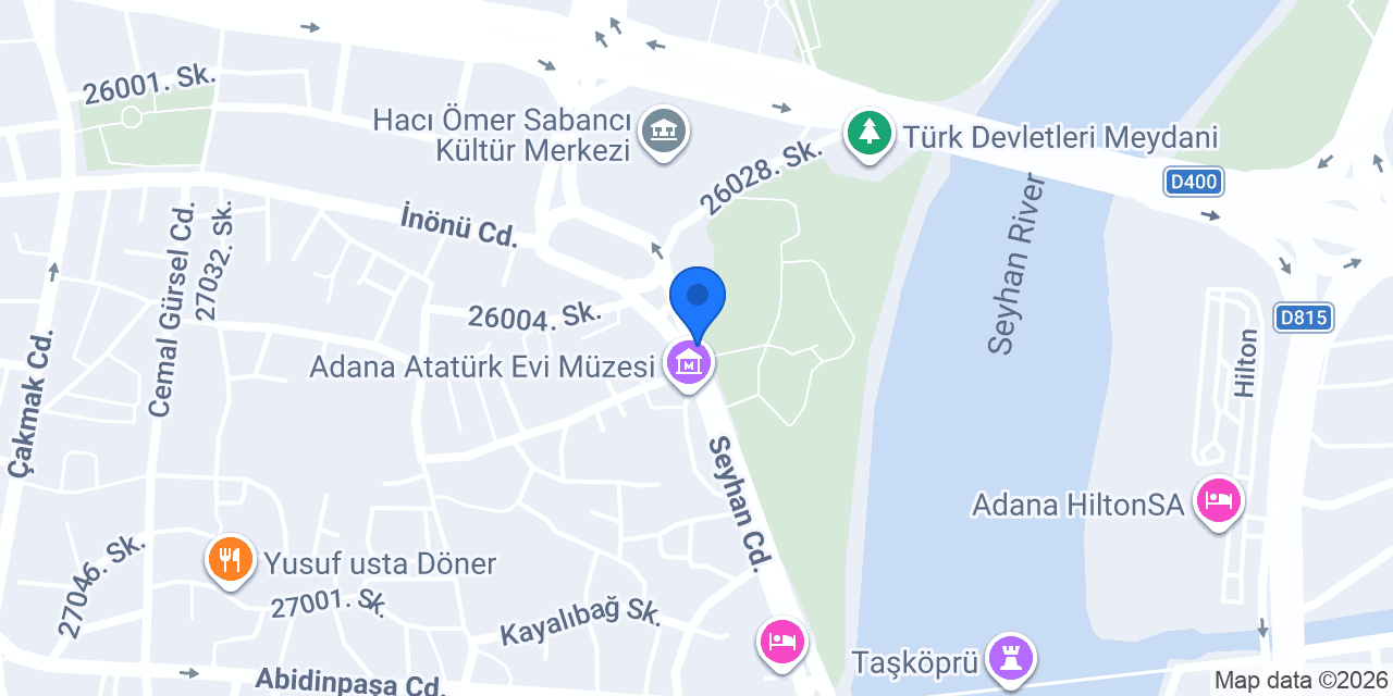 Secattin Maraşlıoğlu konumu
