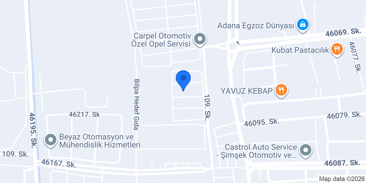 HEDEF POMPA ENJEKTÖR konumu