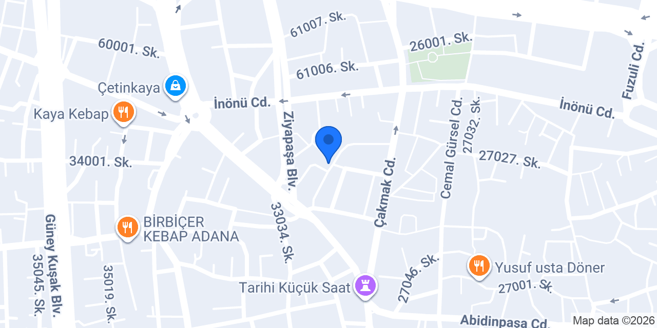 Şato Cafe konumu