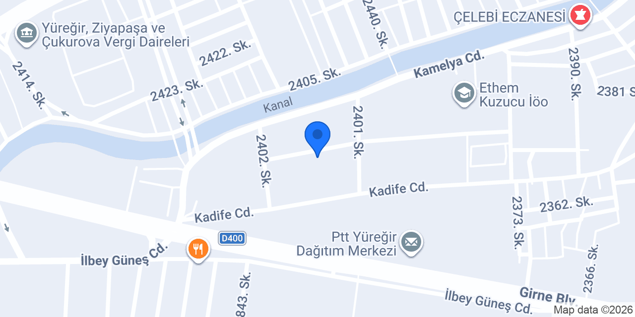 Zaimoğlu Vet Ecza Deposu konumu