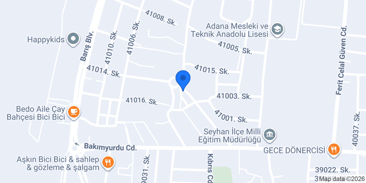 Özelif Gıda konumu
