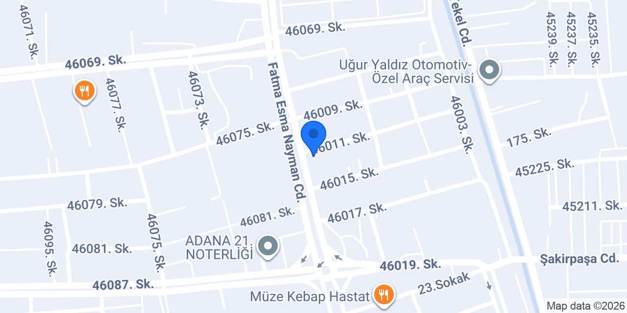 YAMAN RADYATÖR konumu