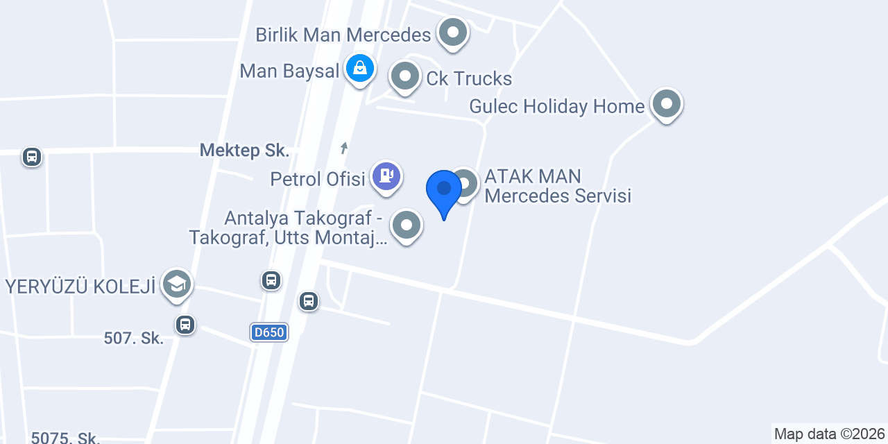 Akıncı Karoser konumu