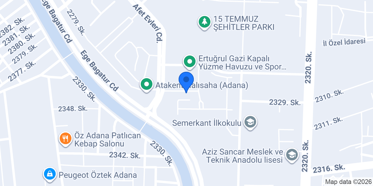 Dt. Ezgi SARIOĞLU konumu