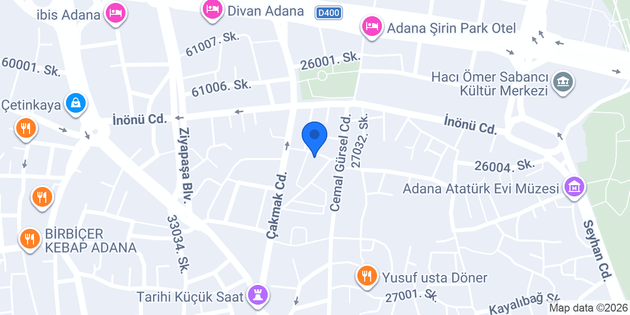 Özge Sazevi konumu