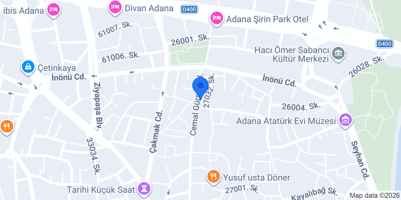 Adana Ju Jitsu konumu