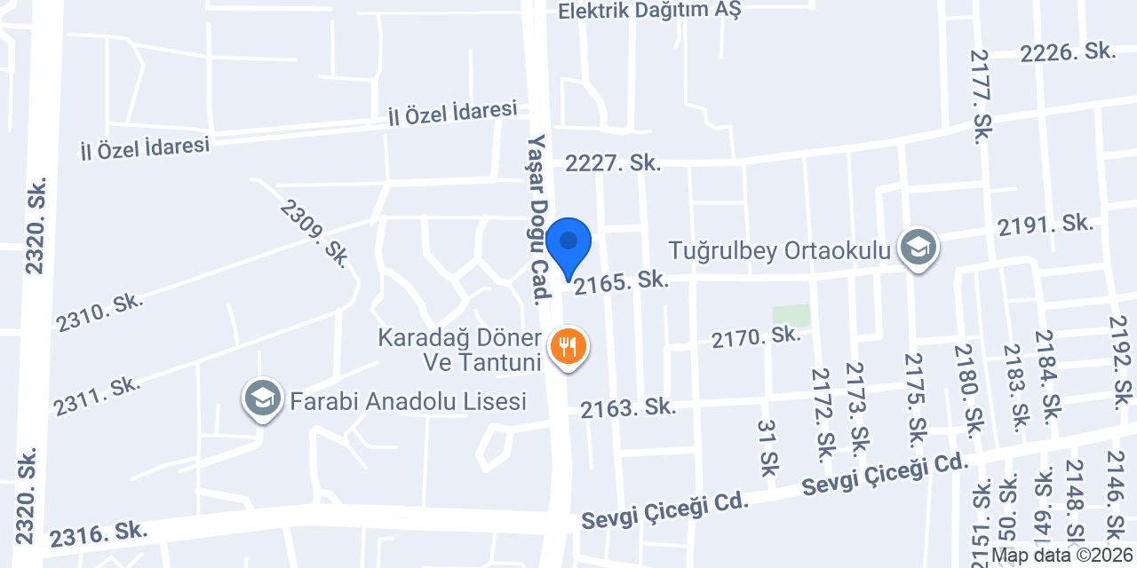 Boyraz Erkek Kuaförü konumu