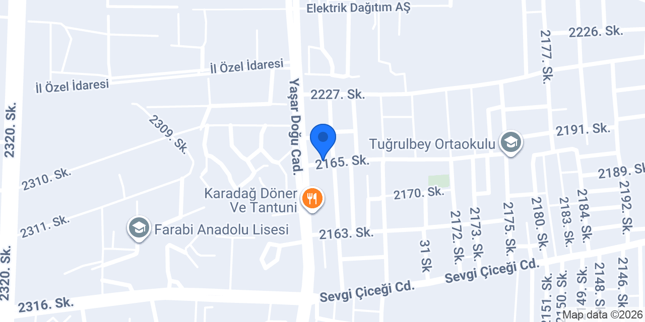 Salon Kuaför Ahmet konumu