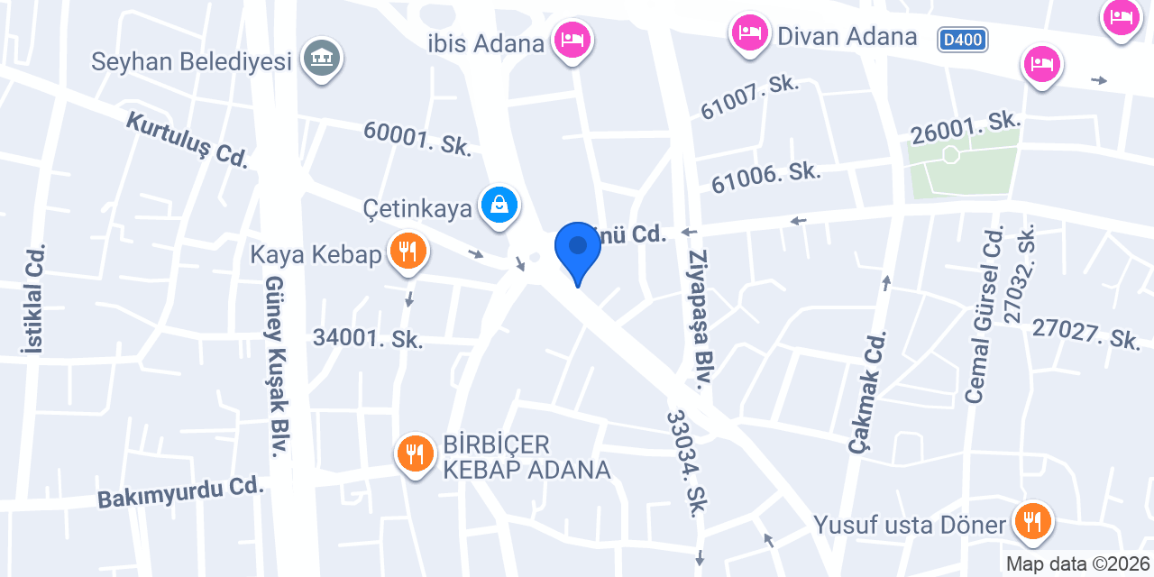 Güney Paça konumu