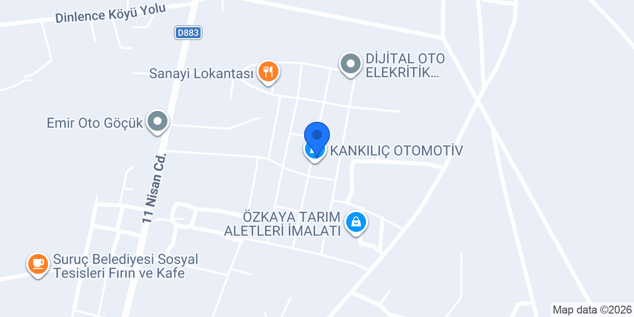 Kıratoğlu Oto Tamir konumu