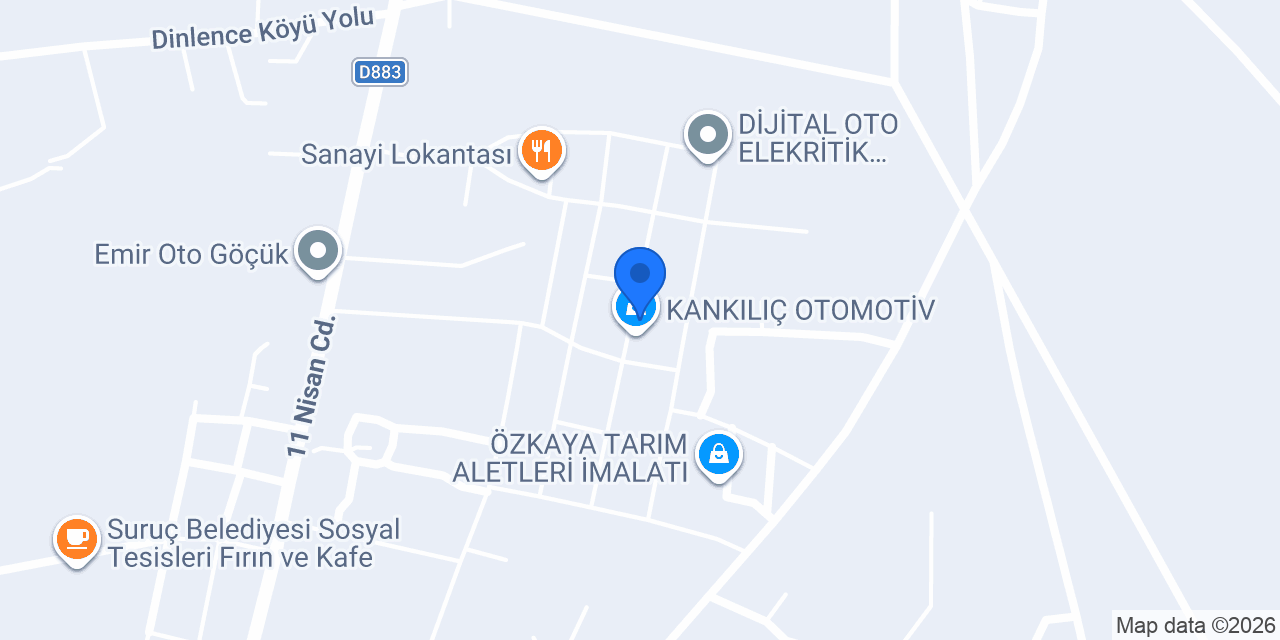 Fevzi can tarım römork ve su tankeri konumu