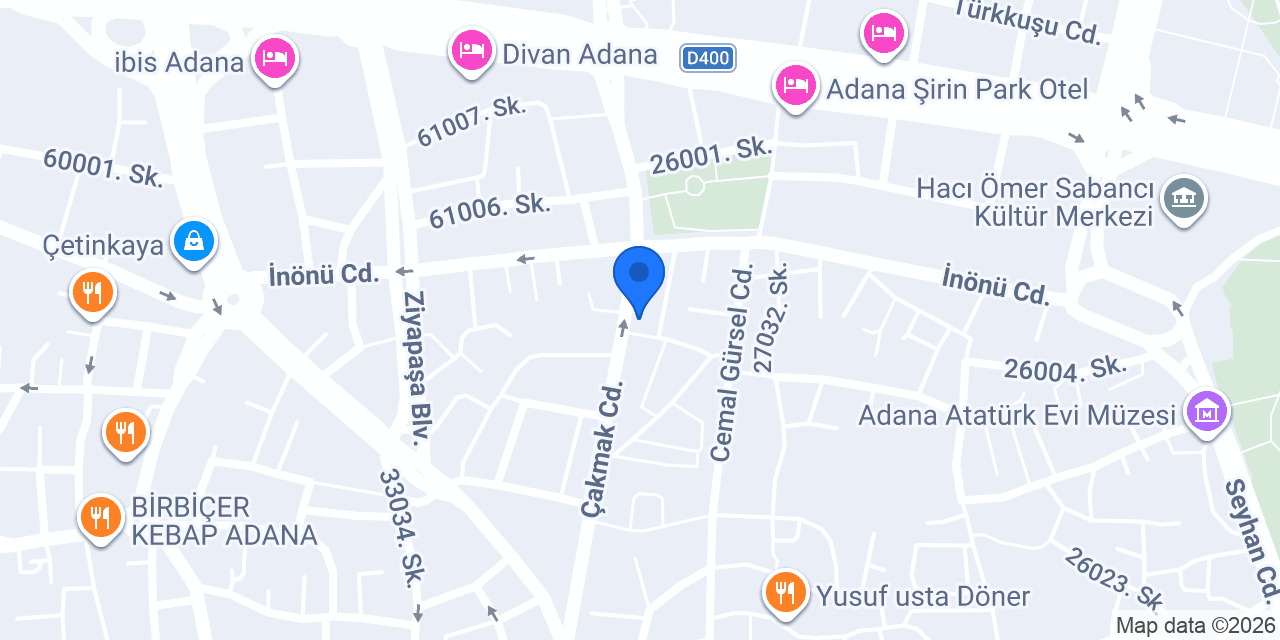 Evshop konumu