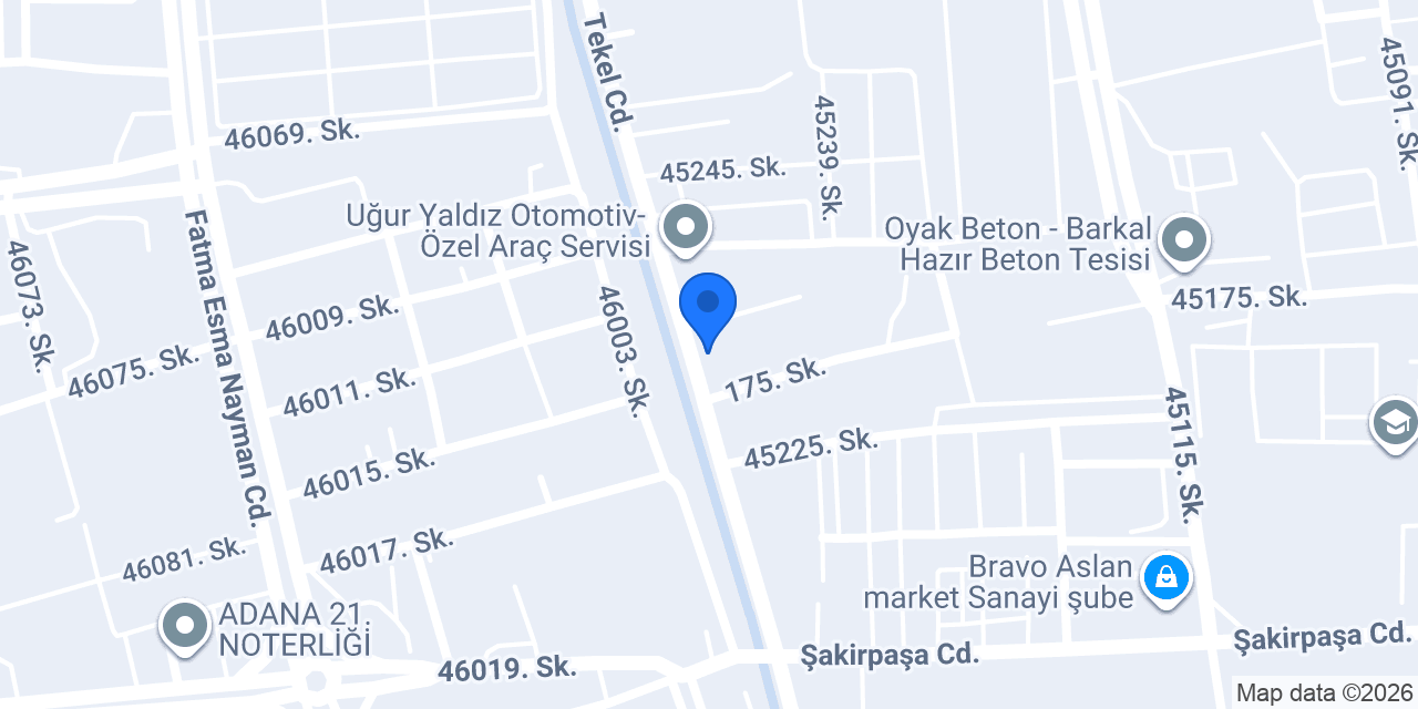 KAYILAR GRUP A.Ş. konumu