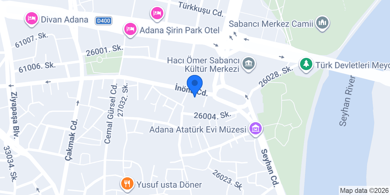 Onatça İşisağlam Hukuk Bürosu konumu