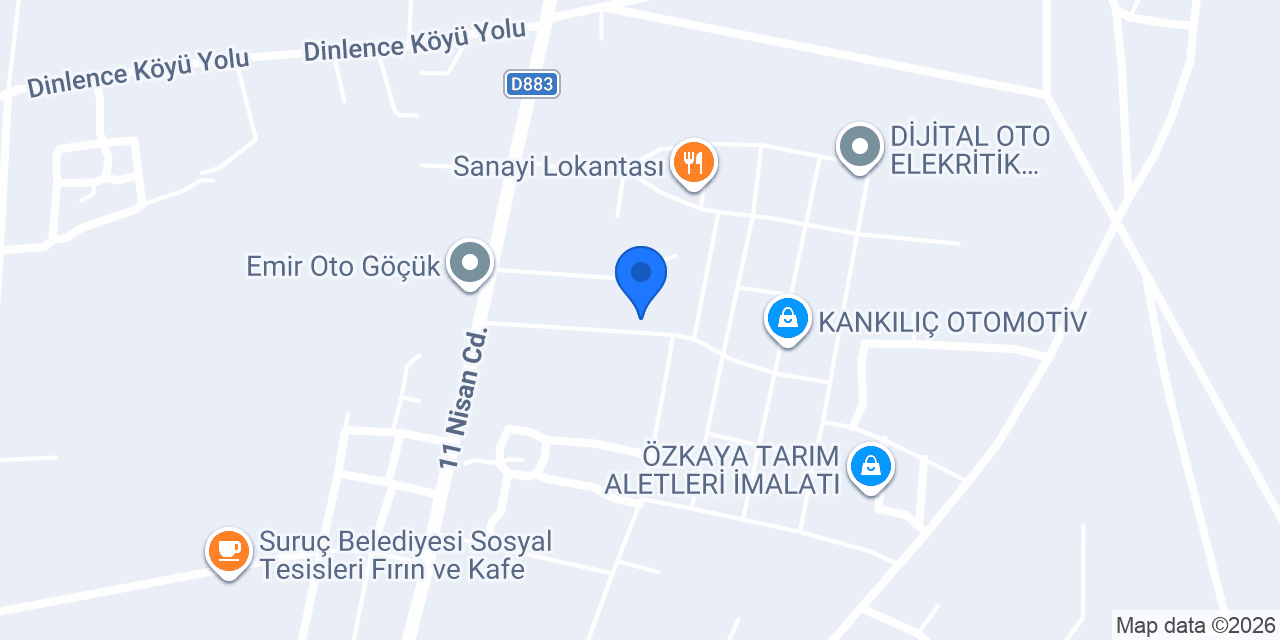 Kemal oto tamir konumu