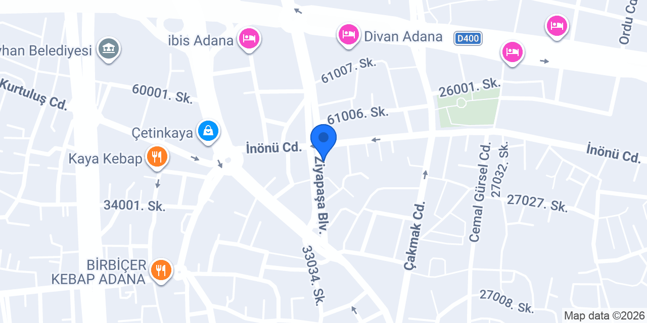 Özel Asya Sürücü Kursu konumu