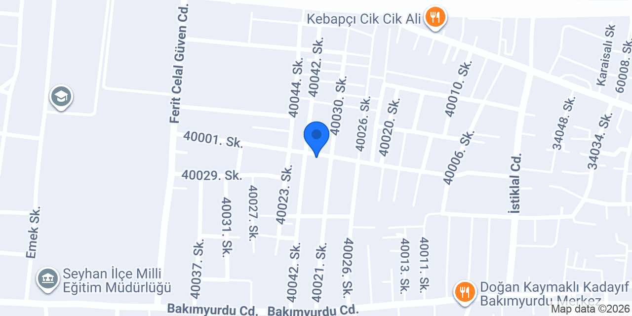Adana şenlik mobilya konumu