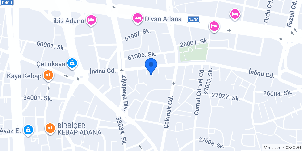 ADANA ESCOBAR konumu