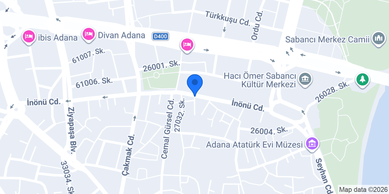 Tekin Mimarlık konumu