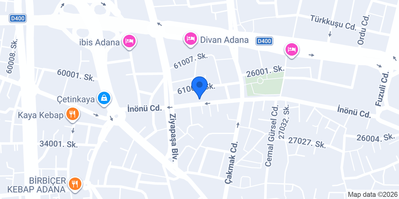 Sevenler Unlu Mamülleri konumu