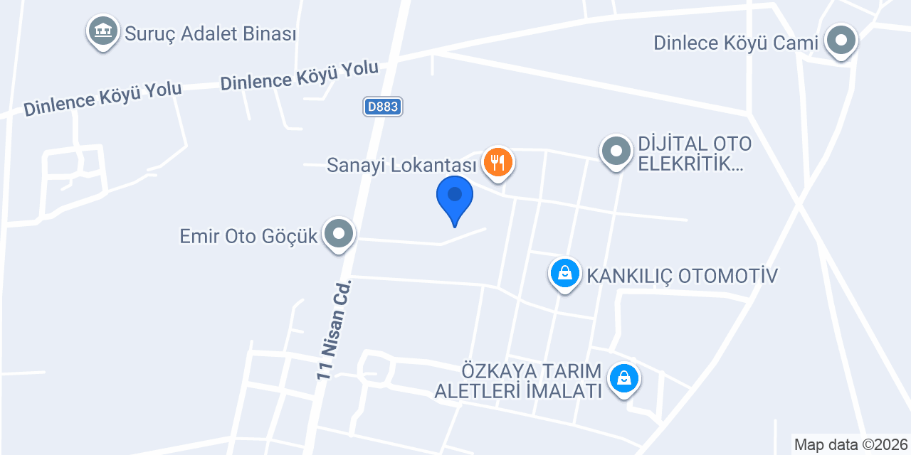 SURUÇ FORD TRANSİT SERVİSİ konumu