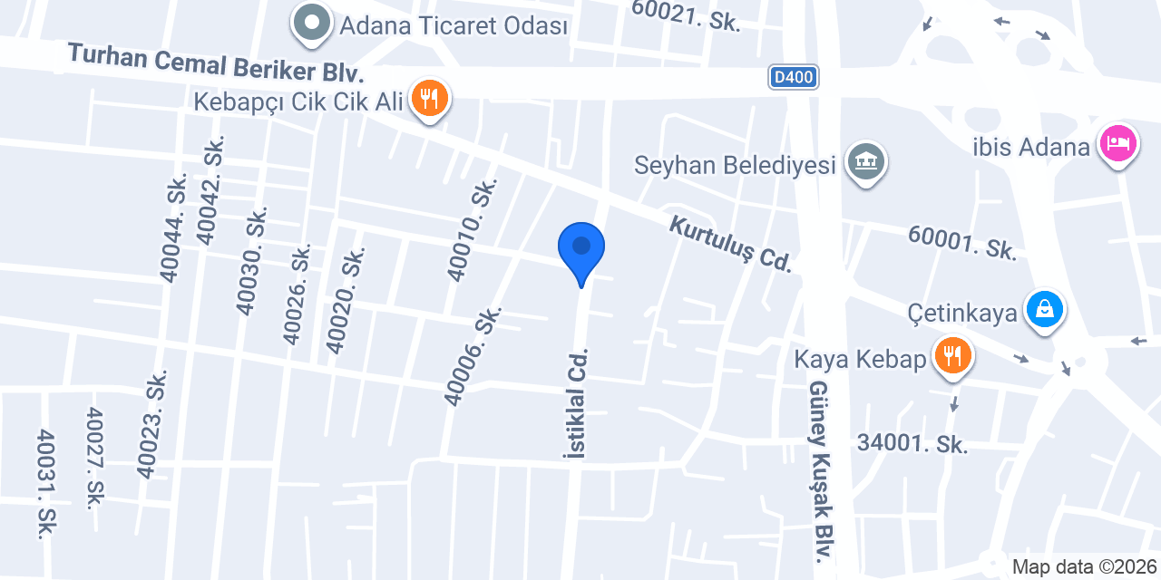 Çukurova Airbag konumu