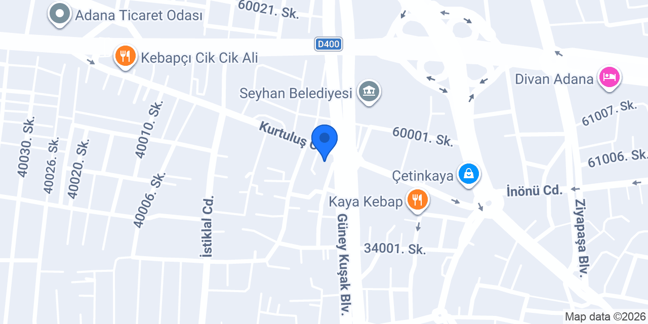 Başaran Şahin Hukuk Bürosu konumu