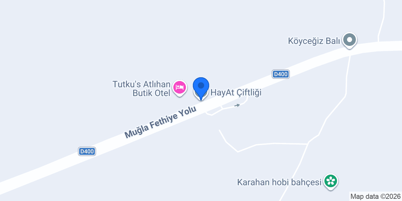 HayAt Çiftliği konumu