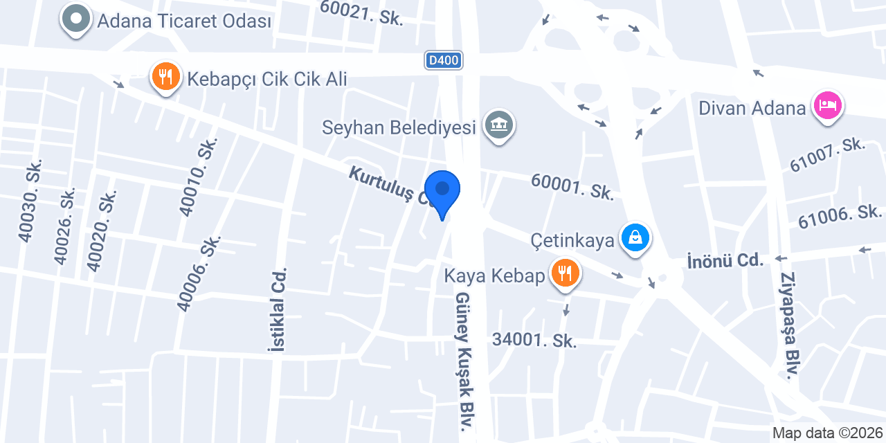 KILINÇ HUKUK & DANIŞMANLIK konumu
