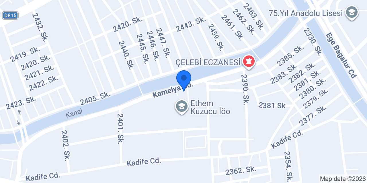 Onur Kapı Ferforje konumu