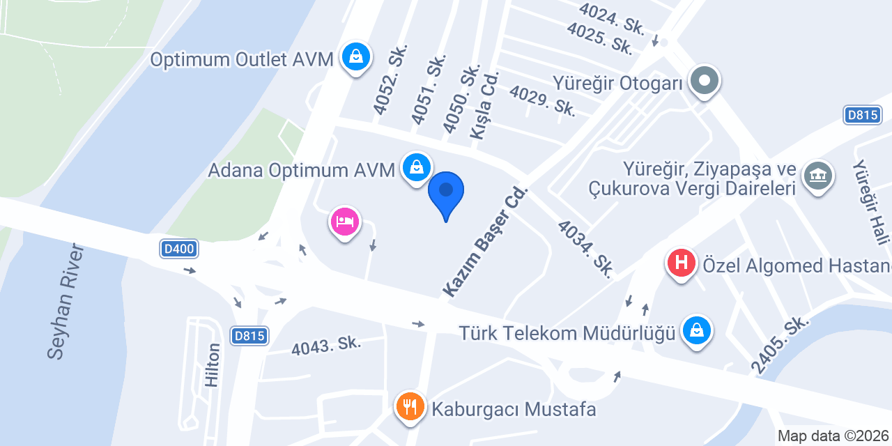 Avşar Sinema/Adana konumu
