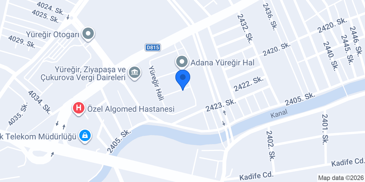 Bahçe Ticaret konumu